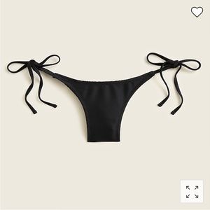 Ribbed Curve Waist Cheeky String Bikini Bottom- NEVER WORN